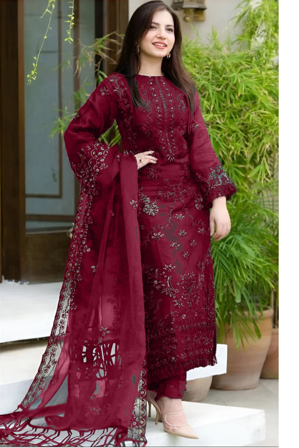 Dananil Winter Heavy 3pc Emboidery -2025/4