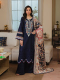 3PC EMBROIDERED DHANAK DRESS AY-1007